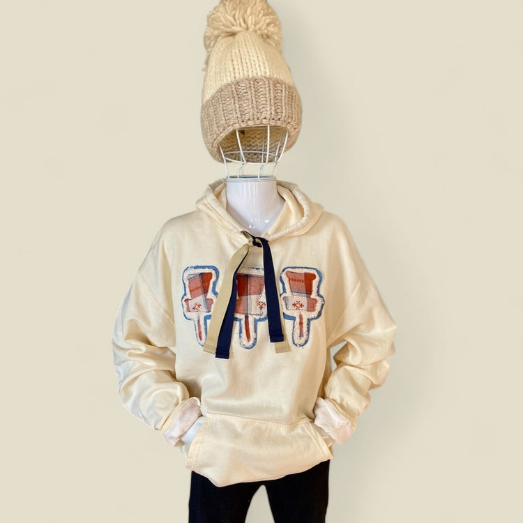 Disc golf hoodie Western Style Tan