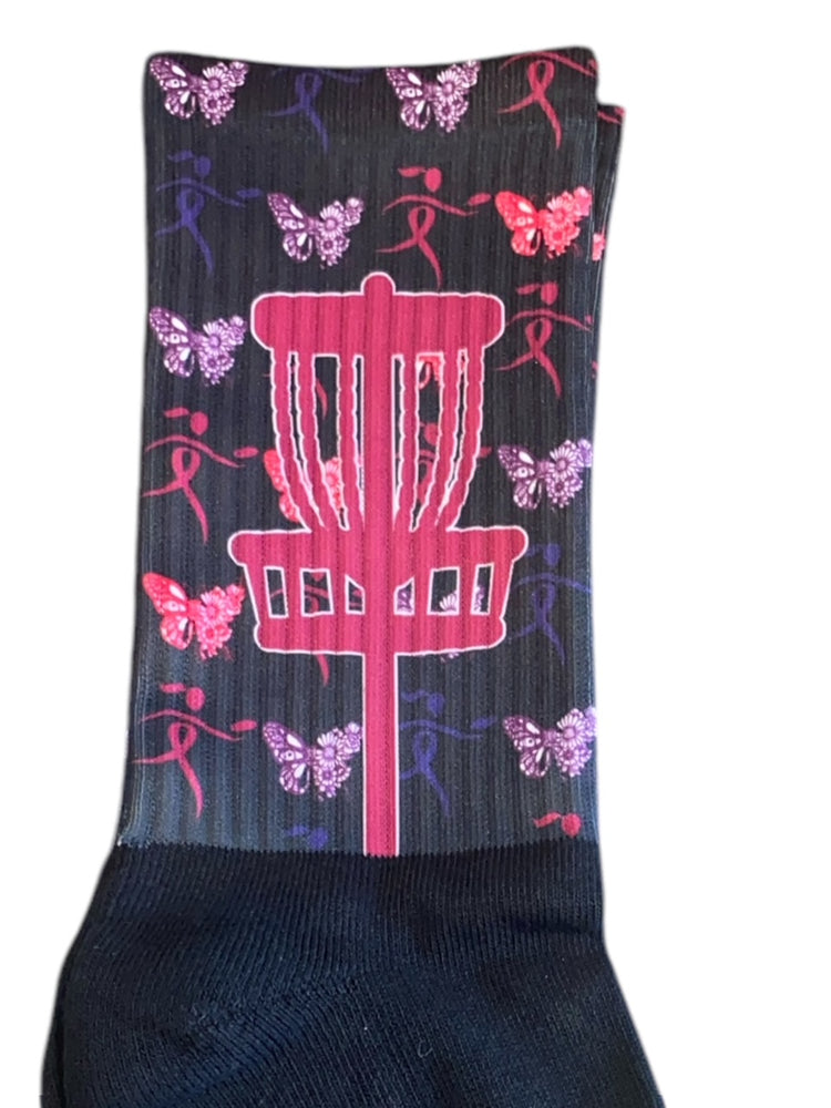 Throw Pink/Carbella collab Tee Box Sox